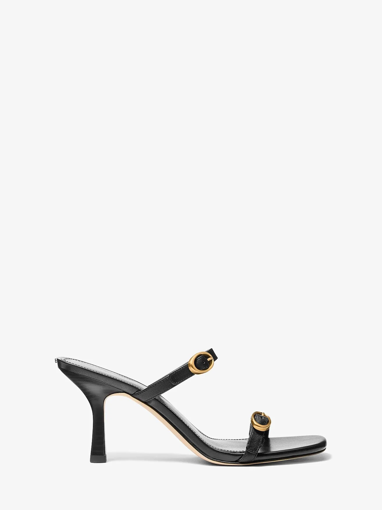 Michael Kors Kya — кожаные босоножки на каблуке-столбике — 2