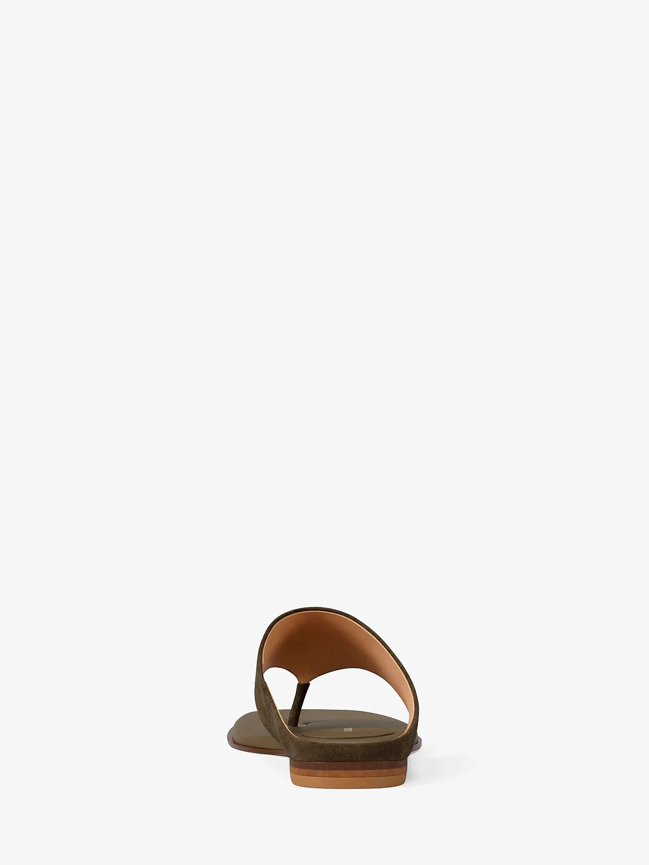 Замшевые сандалии Michael Kors Alster цвета хаки — 4