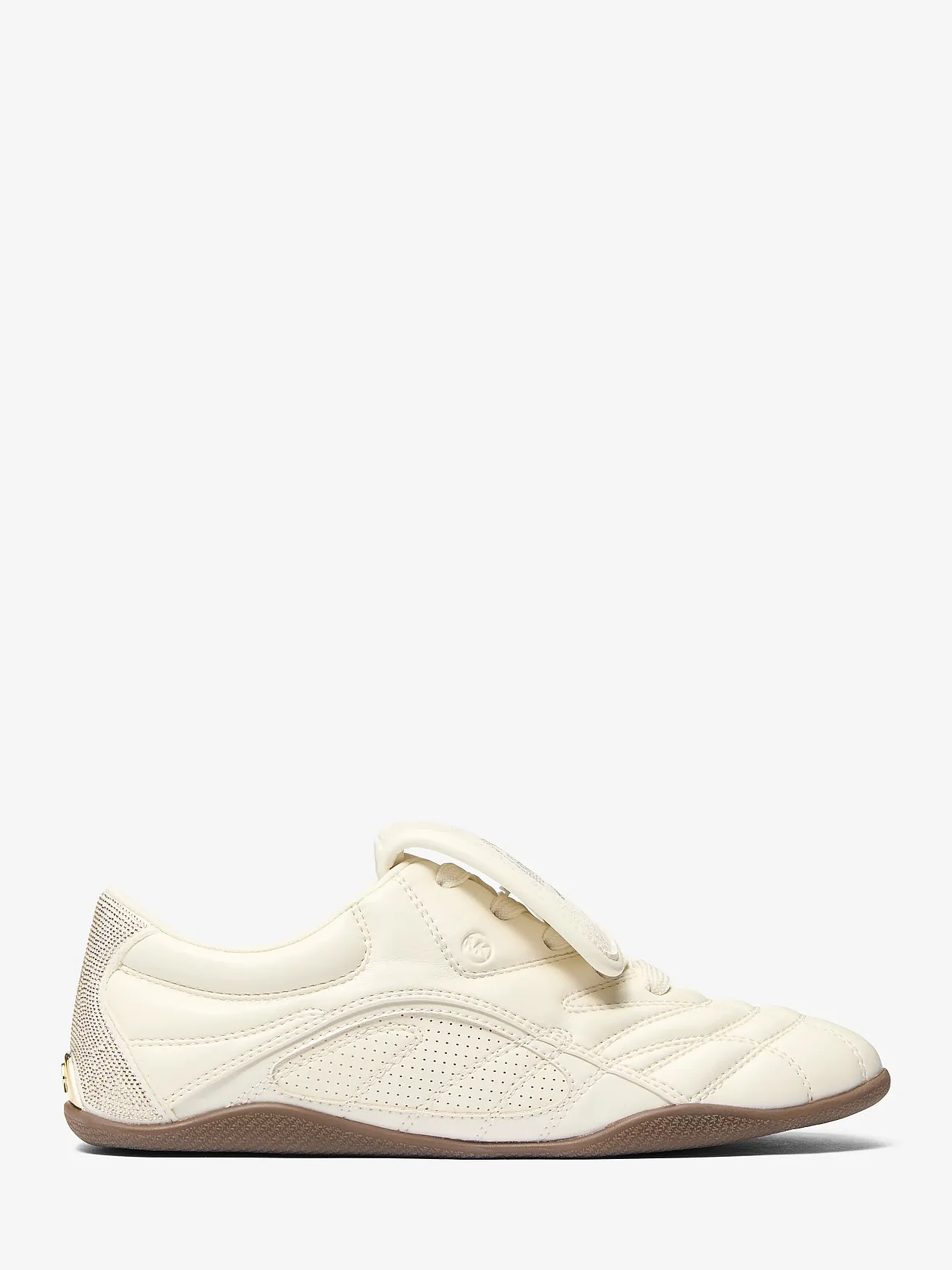Кроссовки Michael Kors Kyler Embellished бежевые — 2