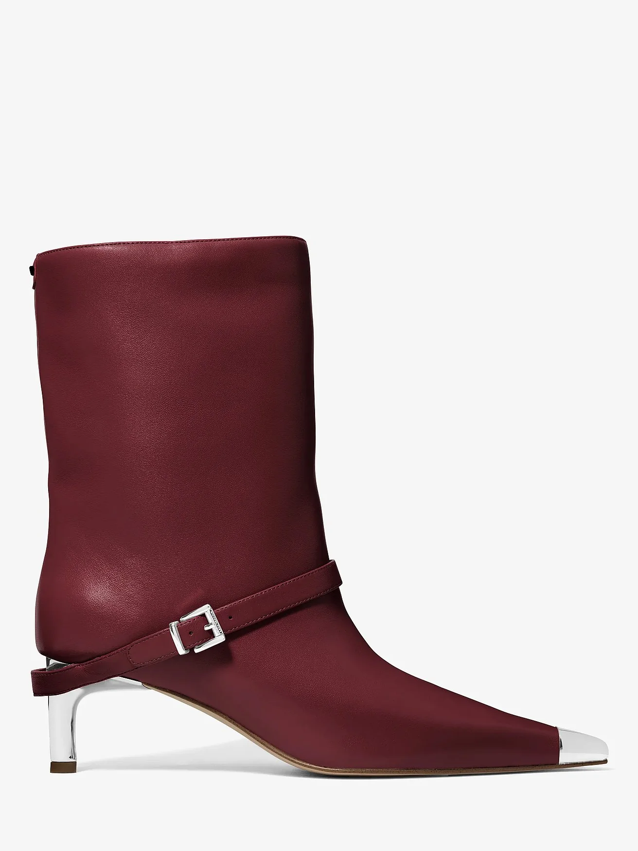 Кожаные ботинки Michael Kors Kasia с пряжкой — 2
