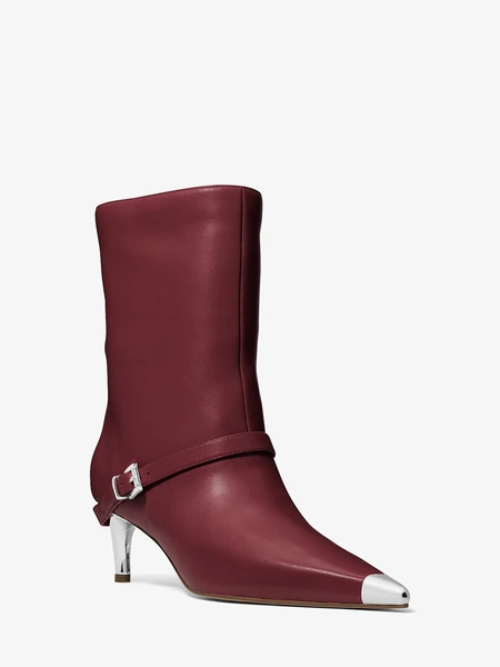 Кожаные ботинки Michael Kors Kasia с пряжкой