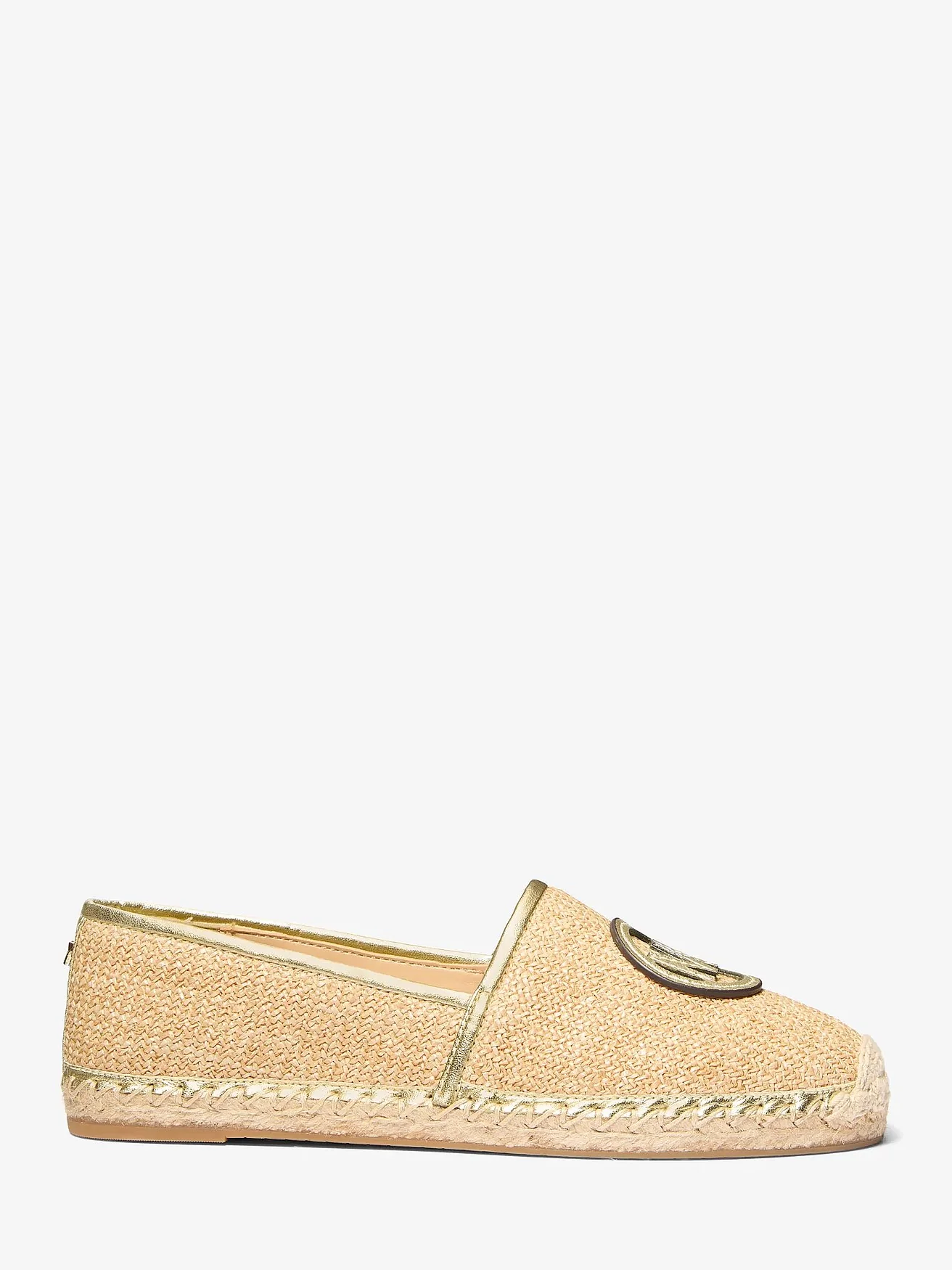 Michael Kors Kenzie бежевые плетеные эспадрильи — 2