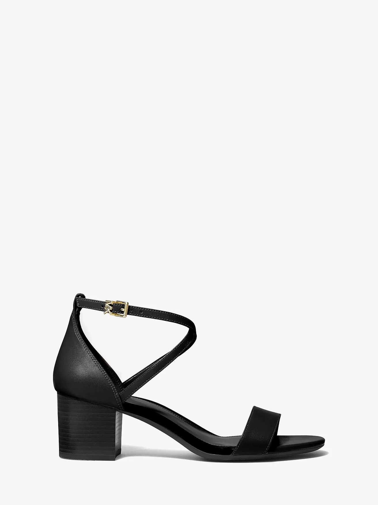 Кожаные босоножки Michael Kors Serena с перекрёстными ремешками — 2