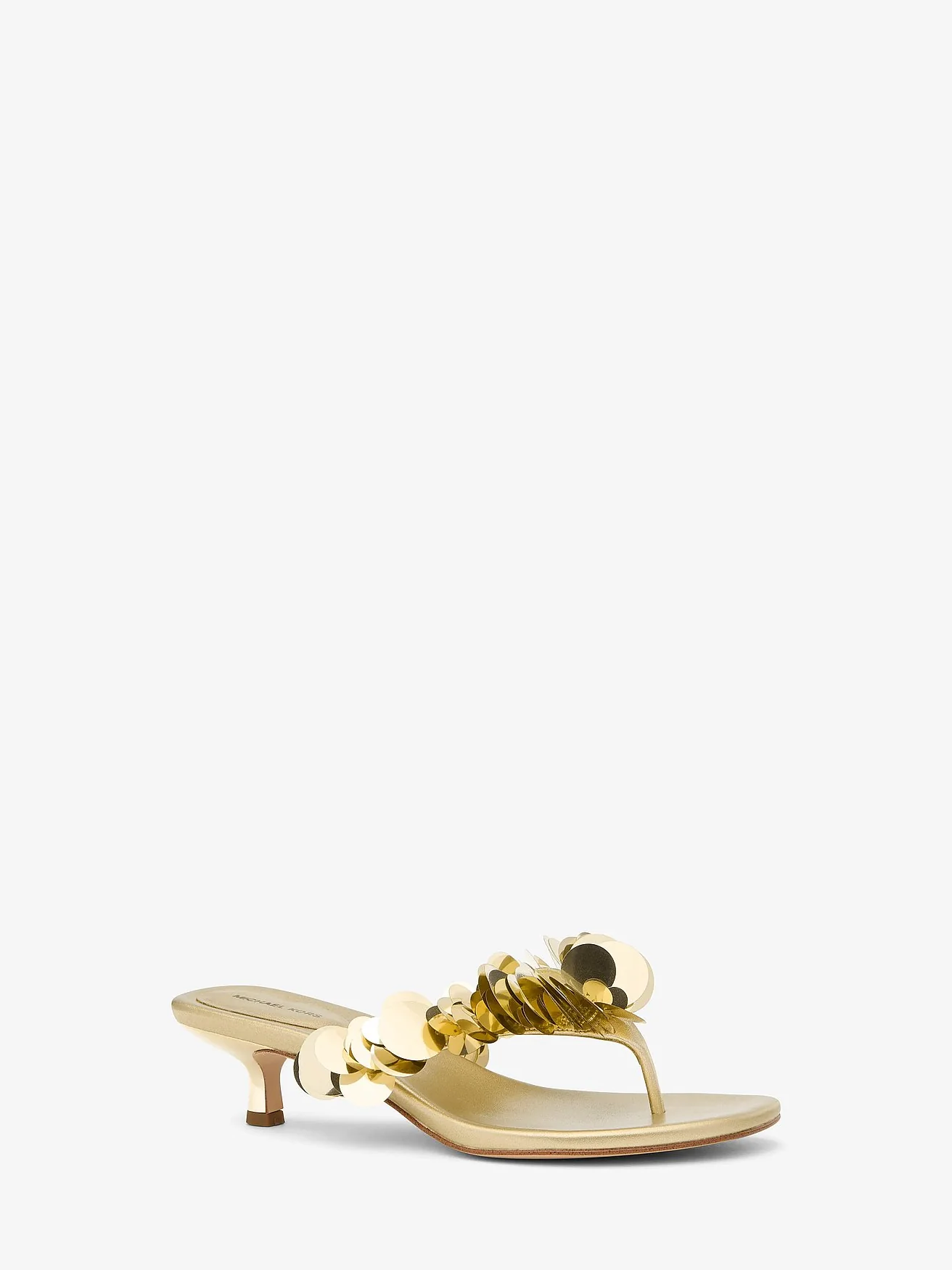 Босоножки Michael Kors Loretta с пайетками — 1