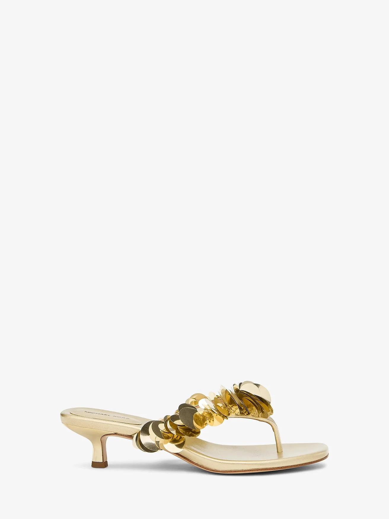 Босоножки Michael Kors Loretta с пайетками — 2