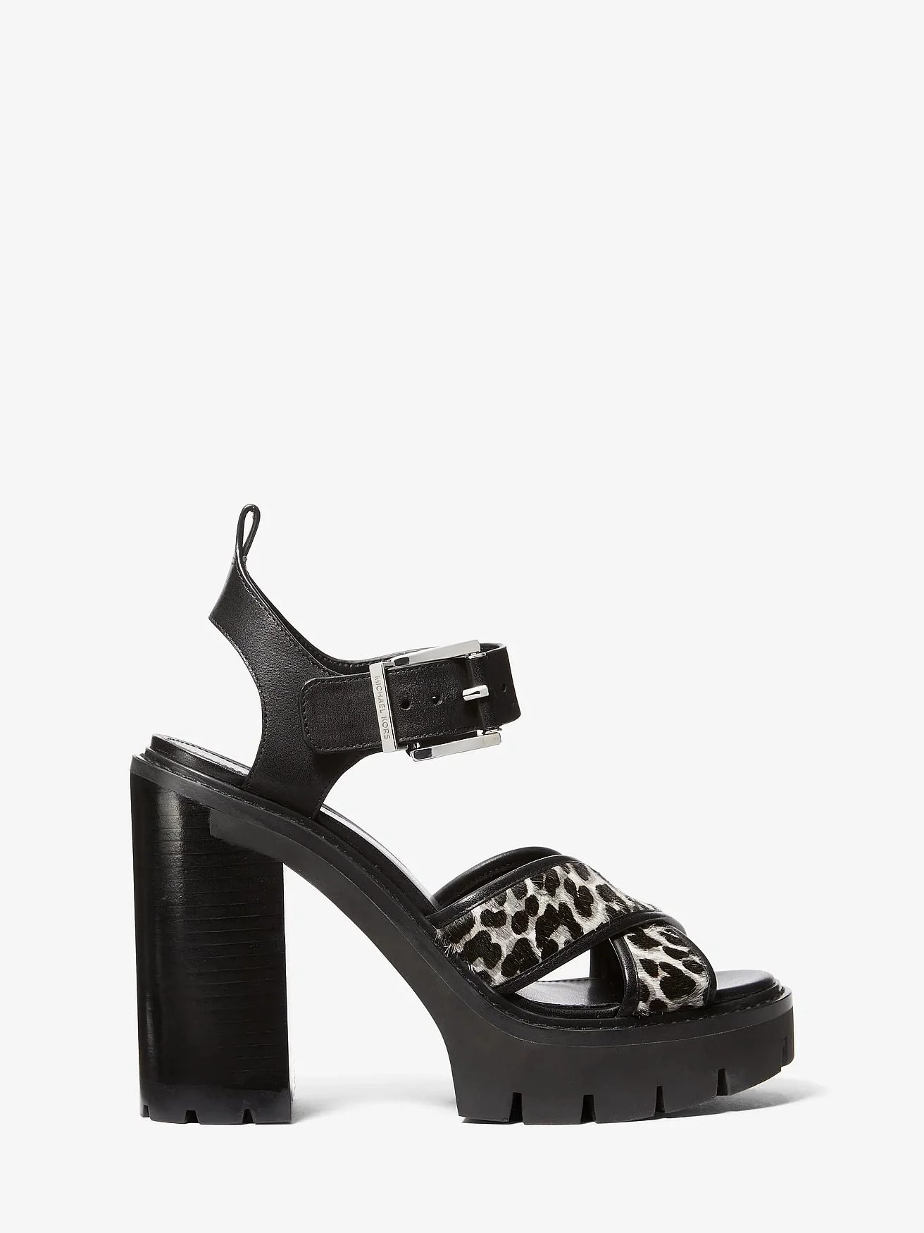 Michael Kors Colby черные босоножки на платформе — 2