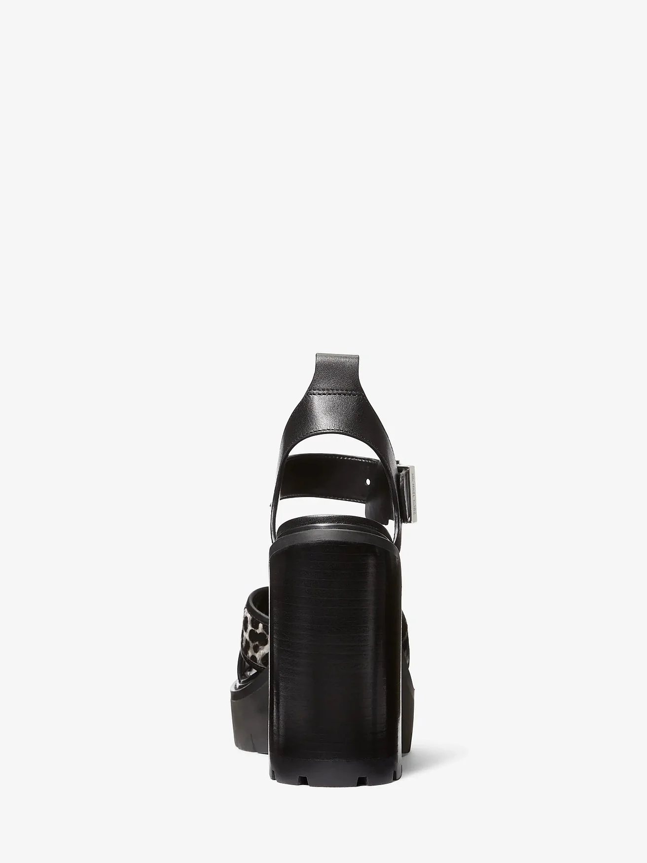 Michael Kors Colby черные босоножки на платформе — 3