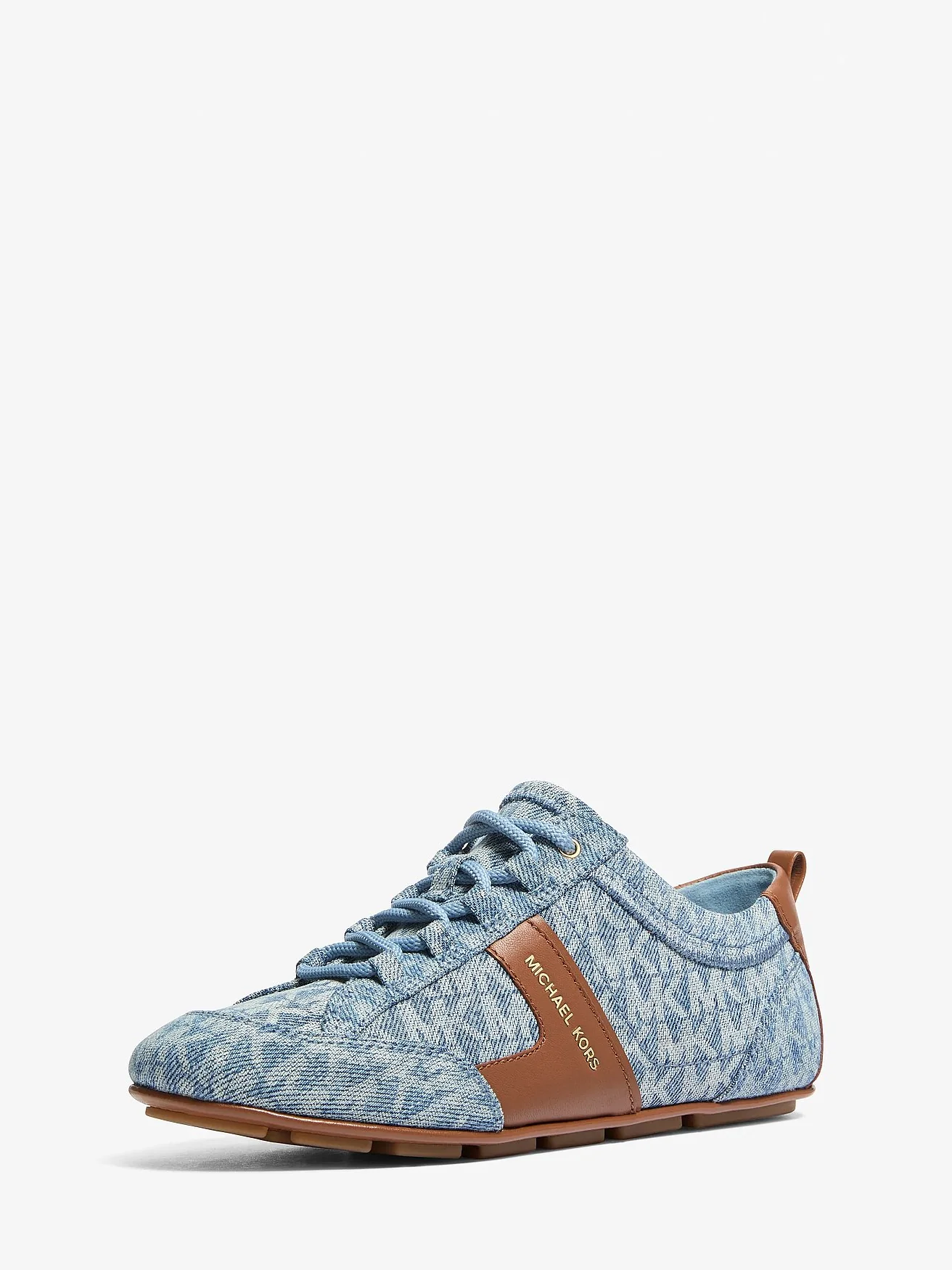 Michael Kors Keely голубые джинсовые кроссовки — 4