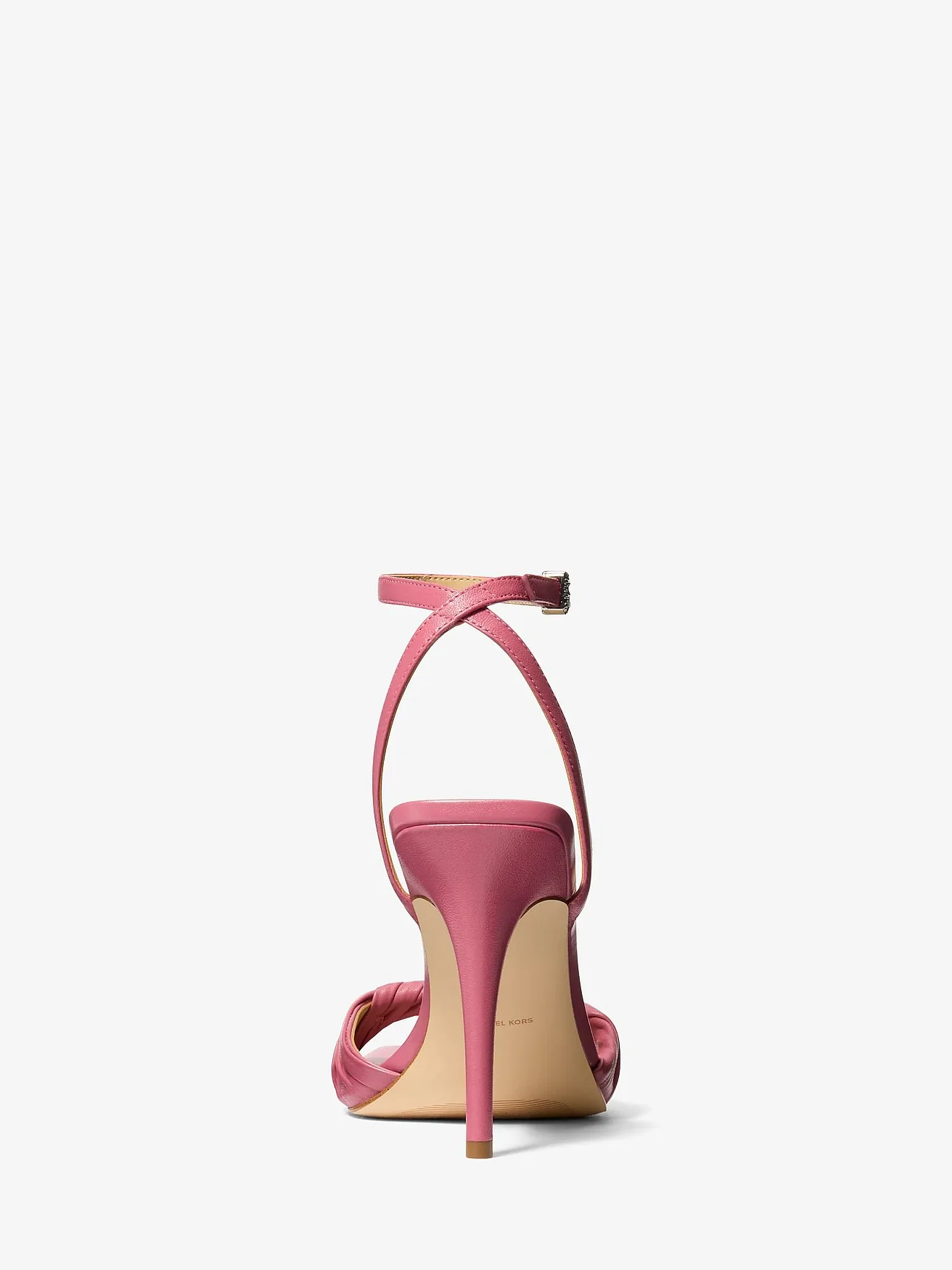 Кожаные босоножки Michael Kors Kiana на каблуке — 3
