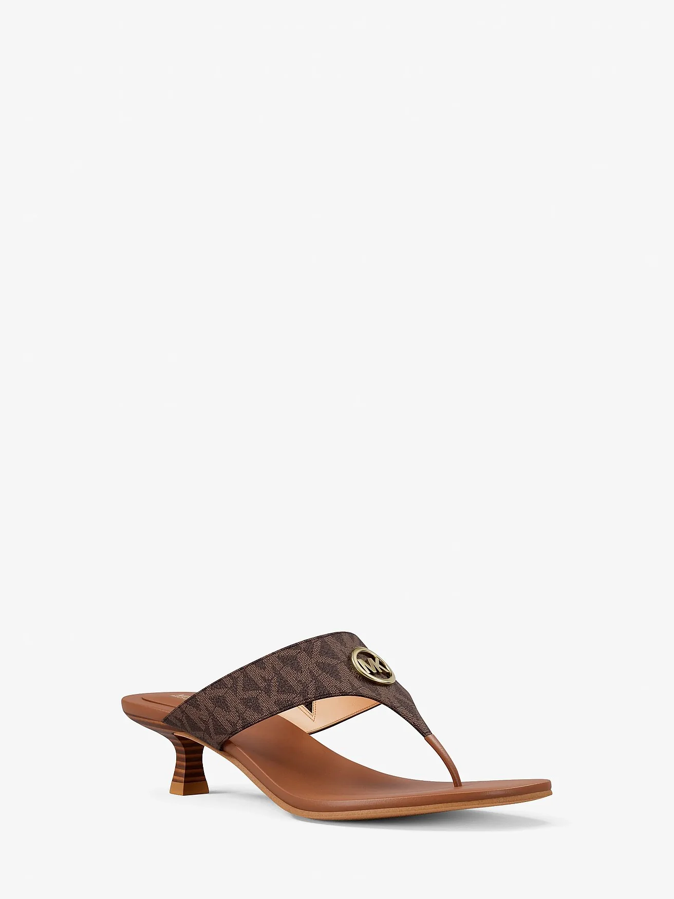 Туфли-вьетнамки Michael Kors Anneka с фирменным лого — 1