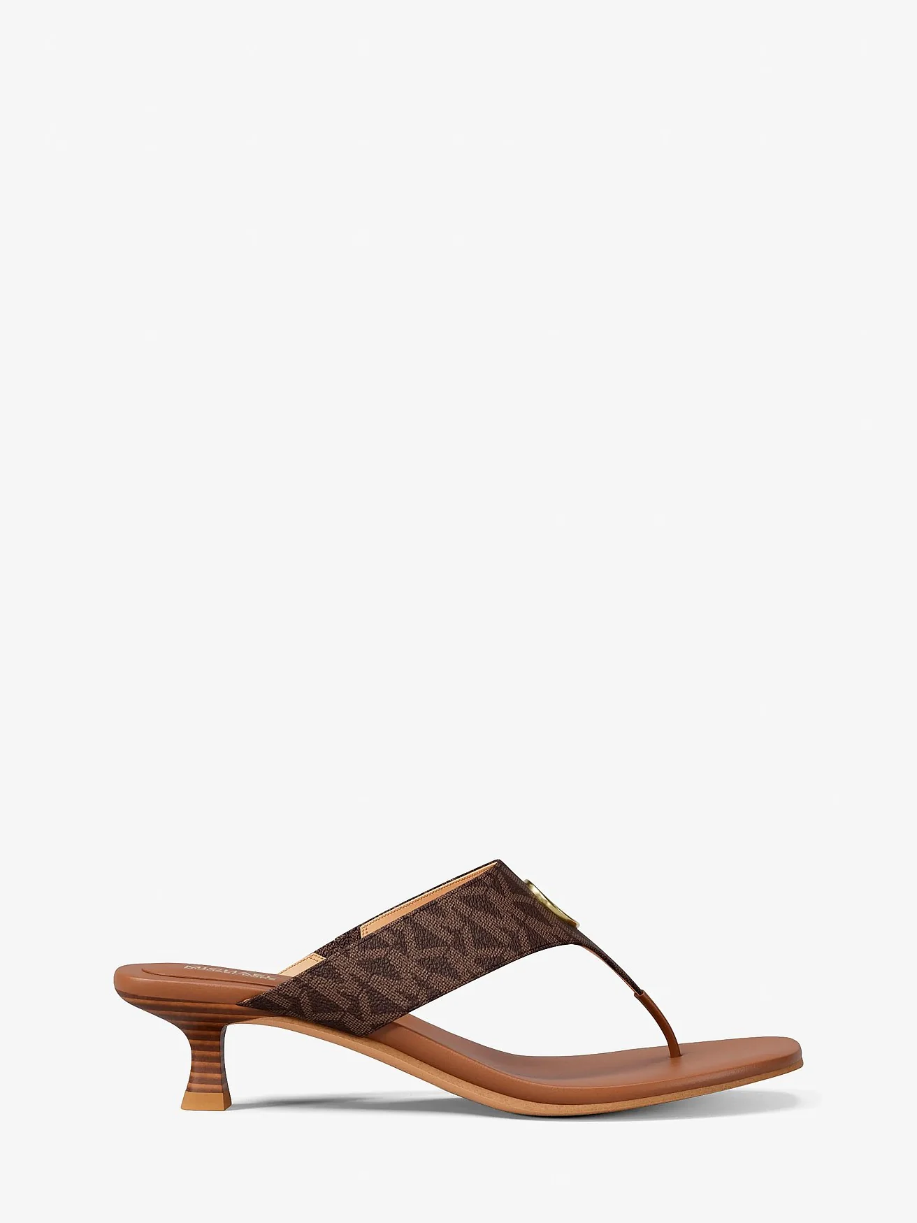 Туфли-вьетнамки Michael Kors Anneka с фирменным лого — 2