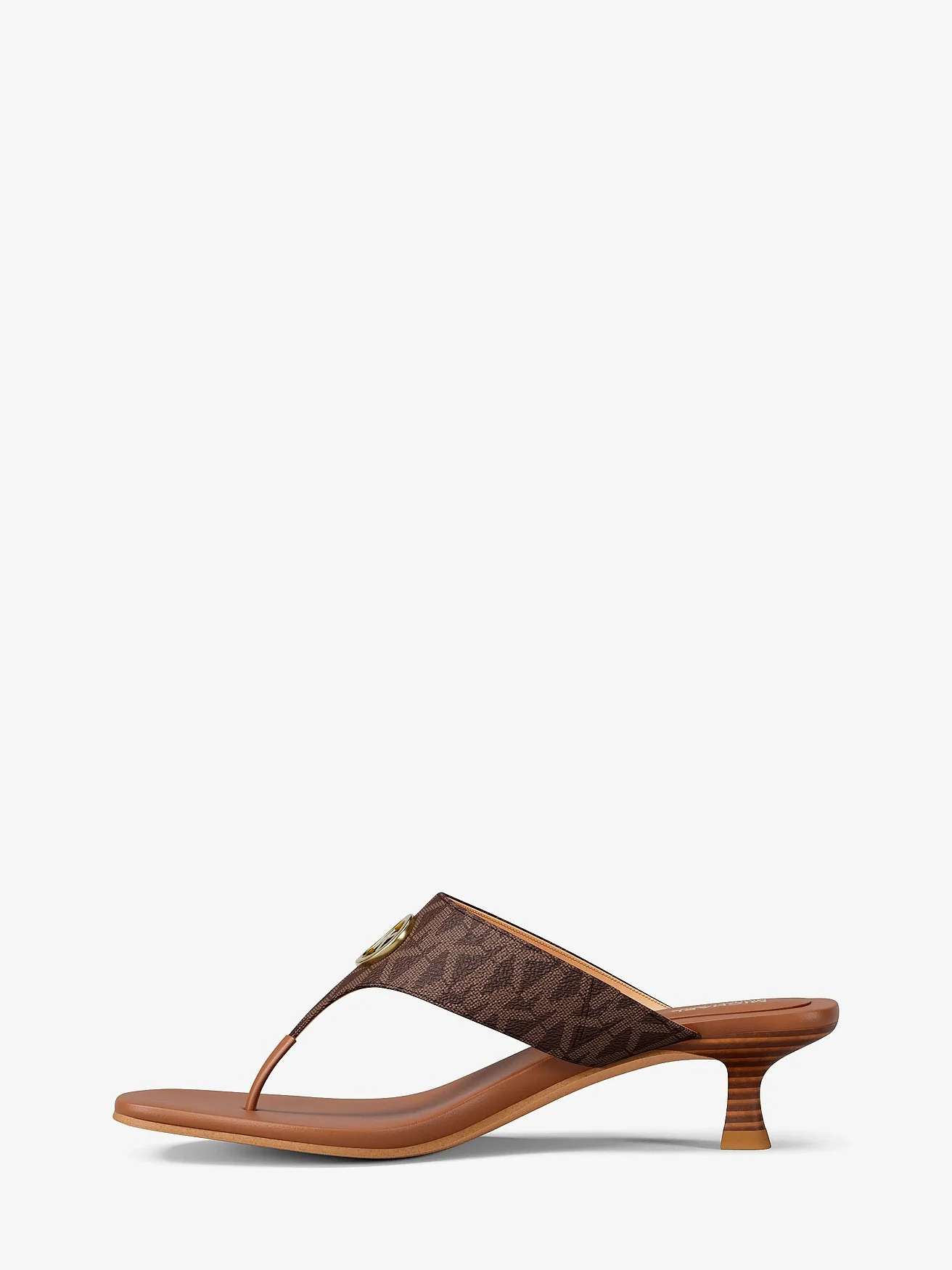 Туфли-вьетнамки Michael Kors Anneka с фирменным лого — 3