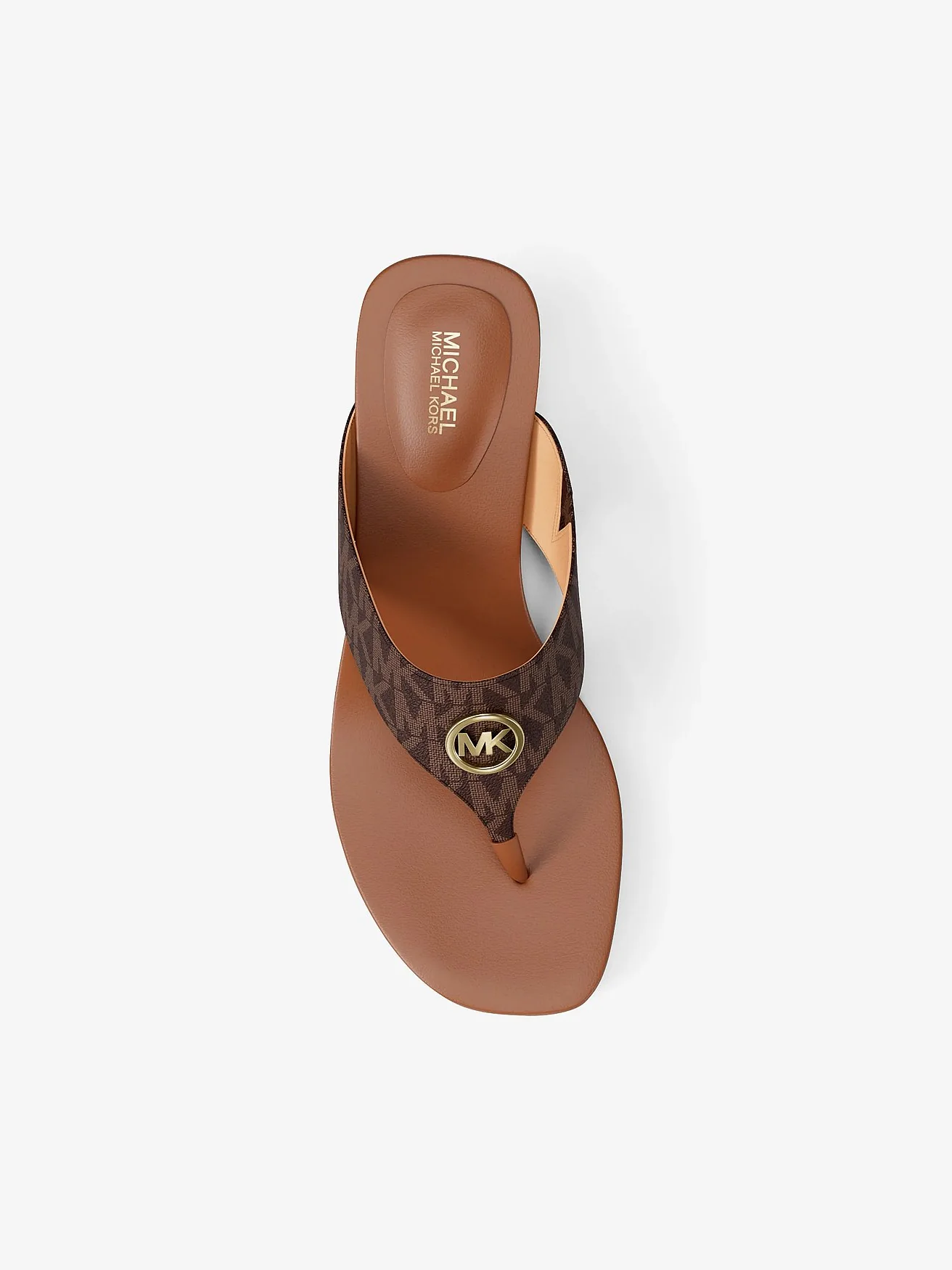 Туфли-вьетнамки Michael Kors Anneka с фирменным лого — 5