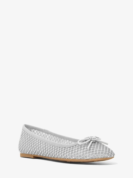 Балетки Michael Kors Savannah из сетки со стразами