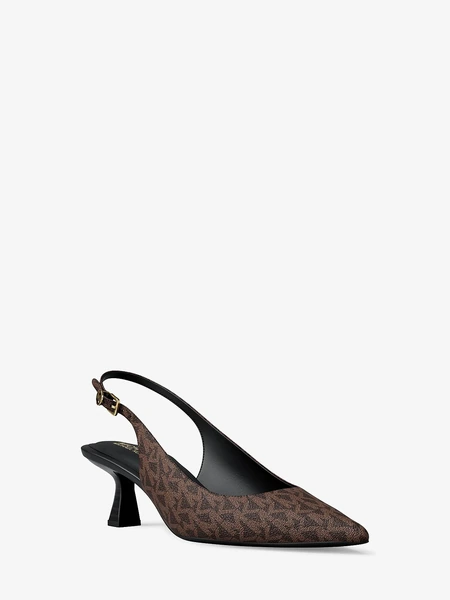 Туфли-слингбэки Michael Kors Amali с фирменным лого