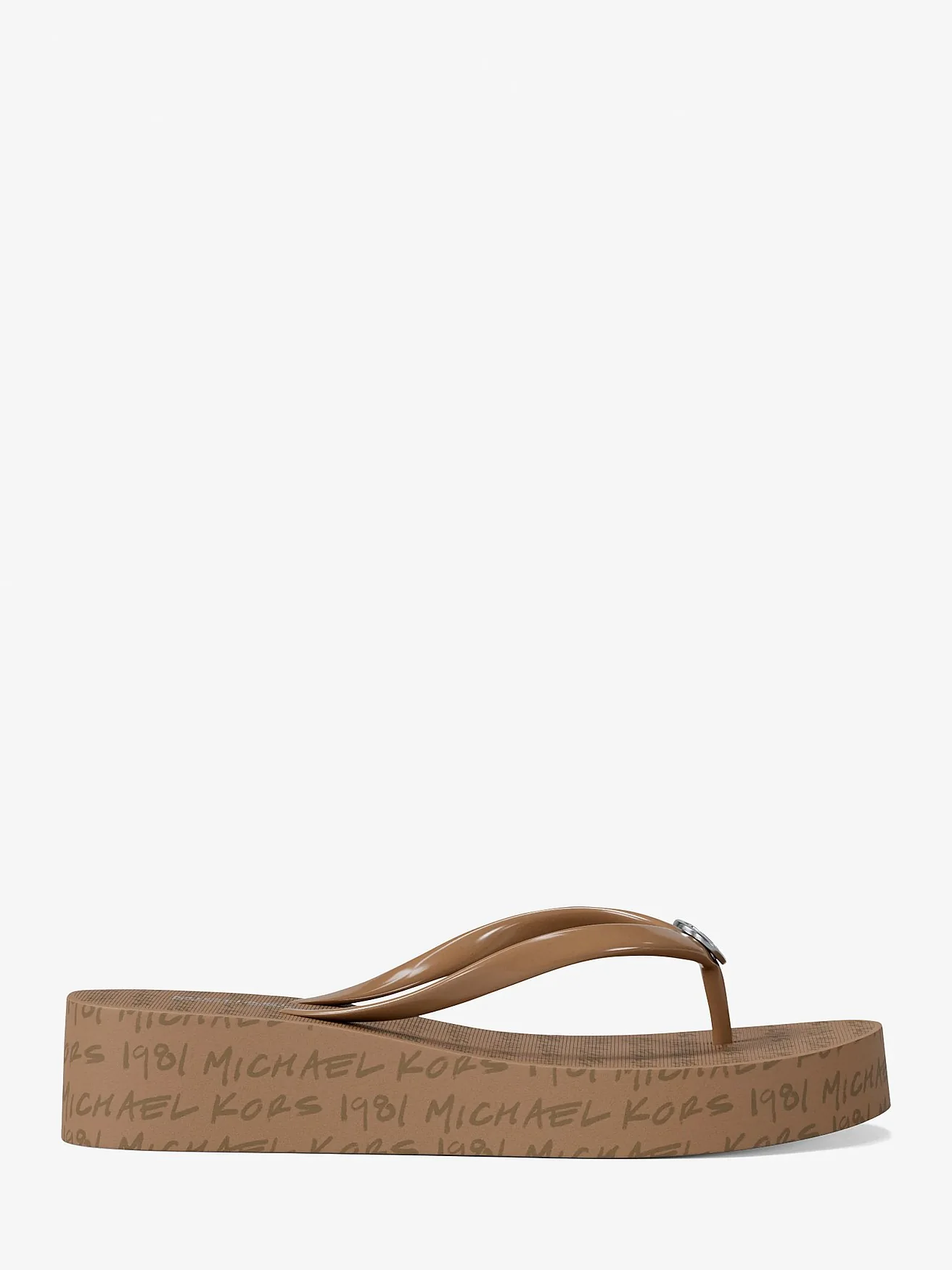 Шлёпанцы Bedford на платформе с логотипом — 2
