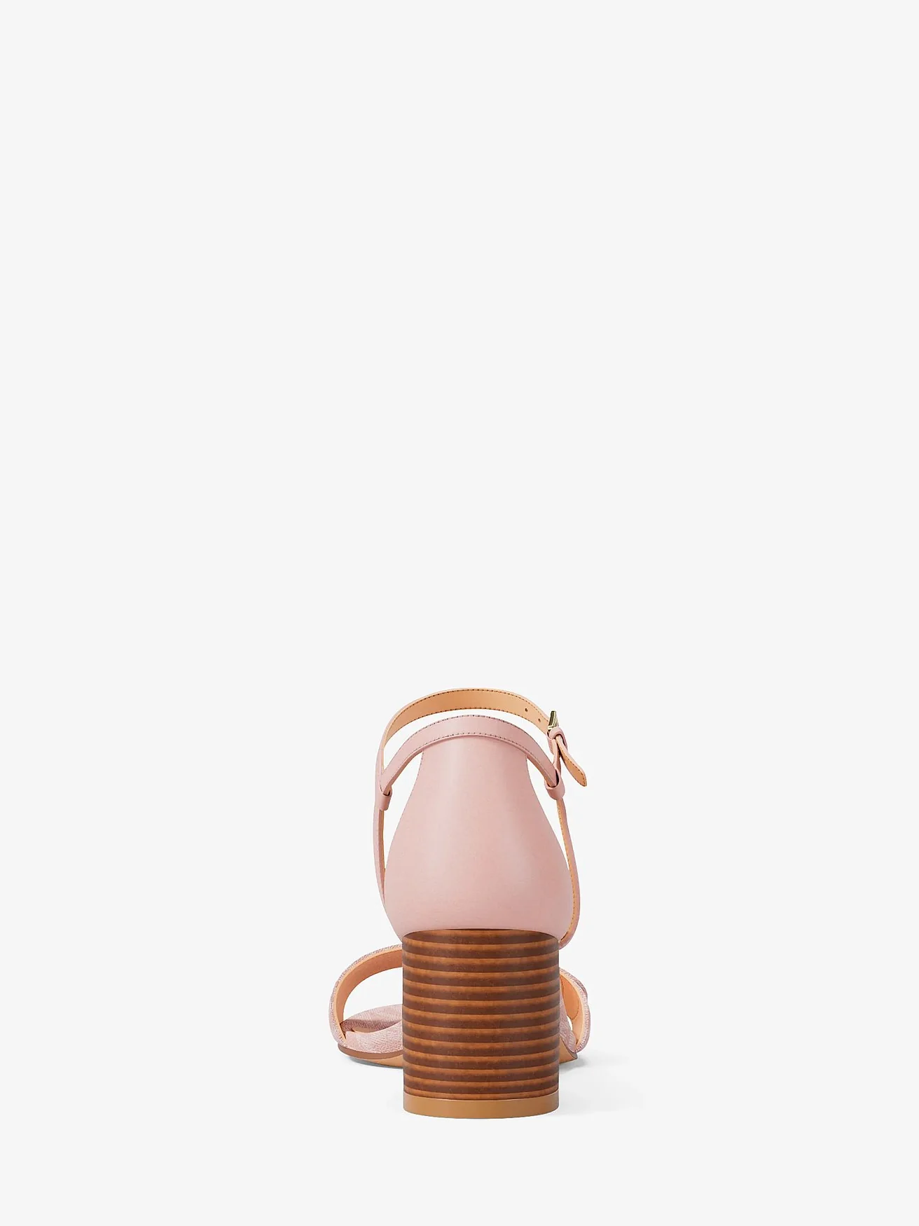 Босоножки на каблуке Michael Kors Hannah с фирменным лого — 4