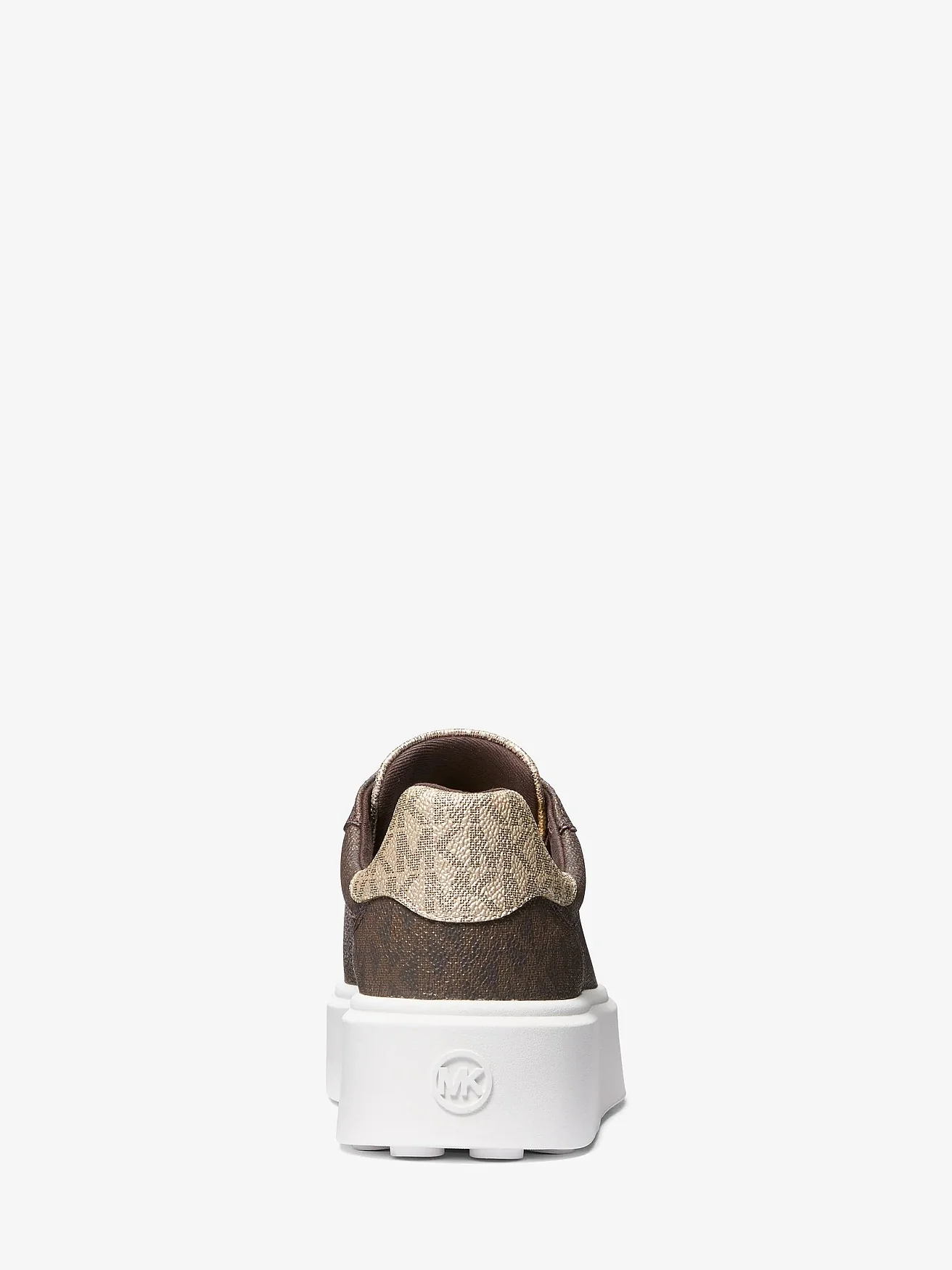Кроссовки Michael Kors Romey металлик на платформе — 3