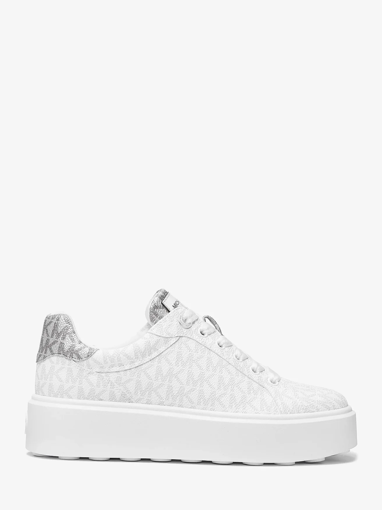 Кроссовки Michael Kors Romey металлик на платформе — 2