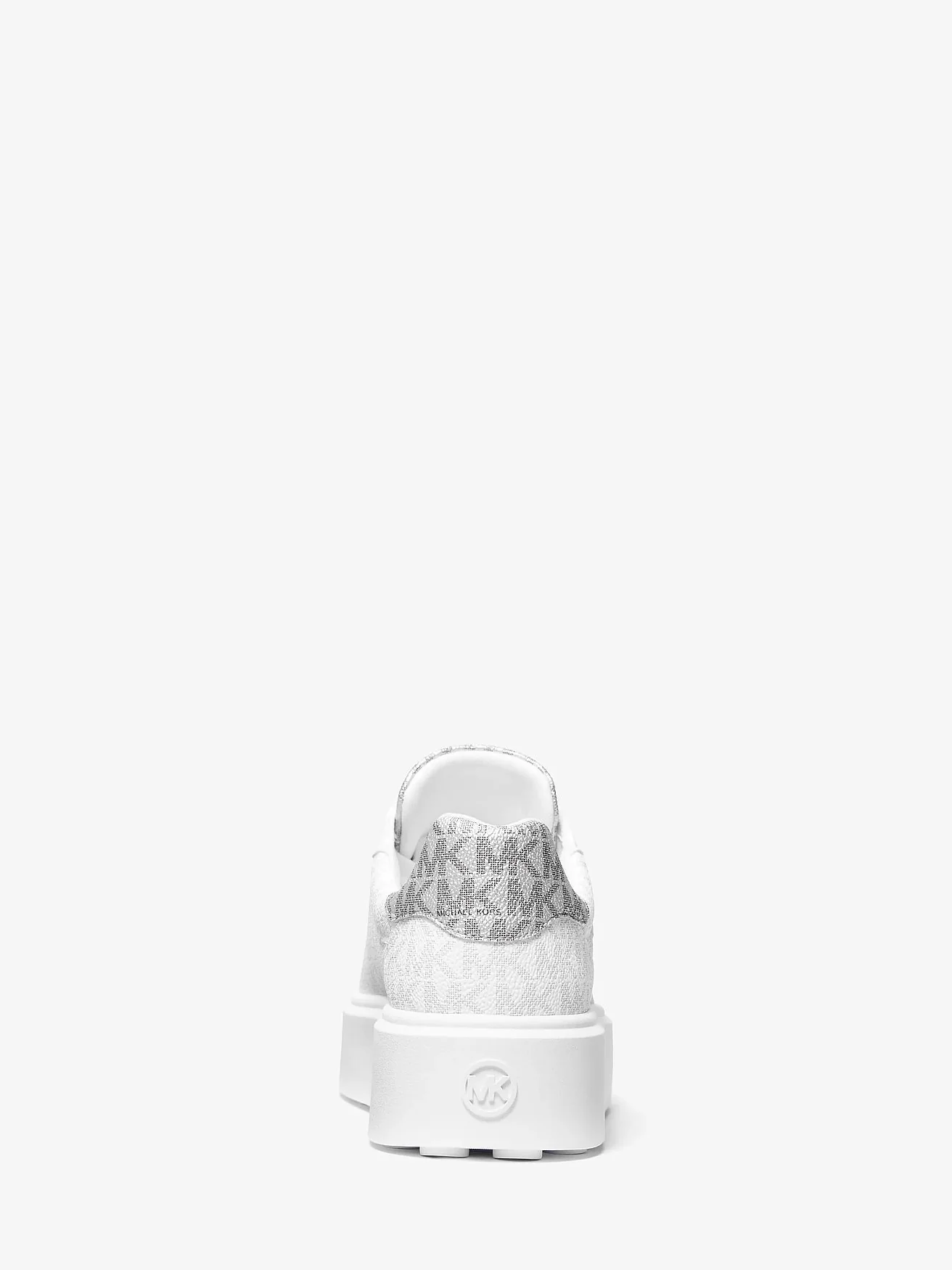 Кроссовки Michael Kors Romey металлик на платформе — 3