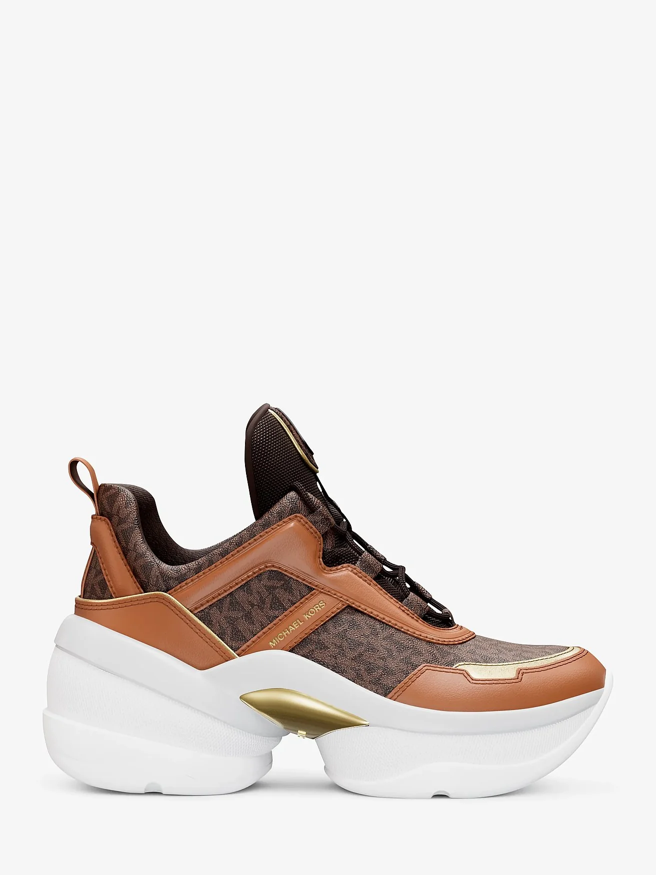 Кроссовки Michael Kors Olympia с фирменным логотипом — 2