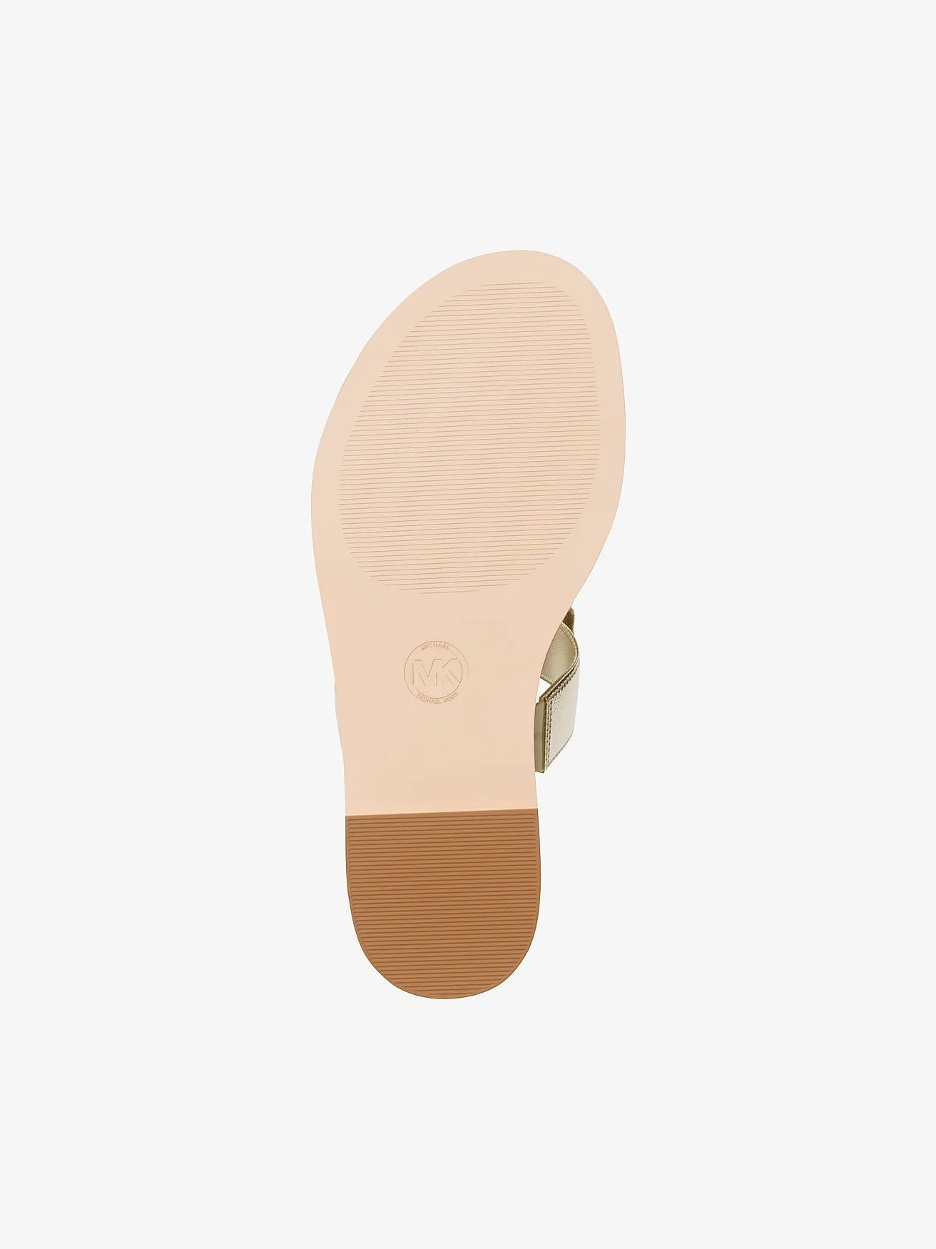 Michael Kors Callie — сандалии из металлизированного полиуретана с декором — 6