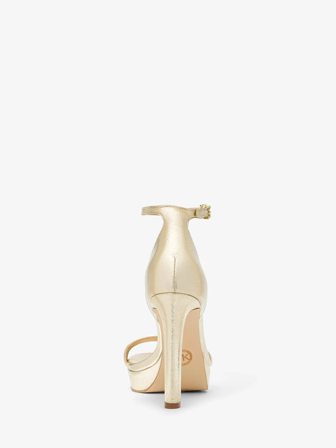 Металлизированные босоножки на платформе Michael Kors Margot — 3