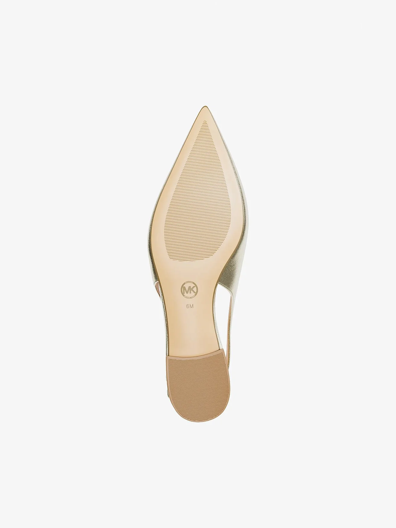 Michael Kors Amali — туфли из металлизированного полиуретана с ремешком на пятке — 6