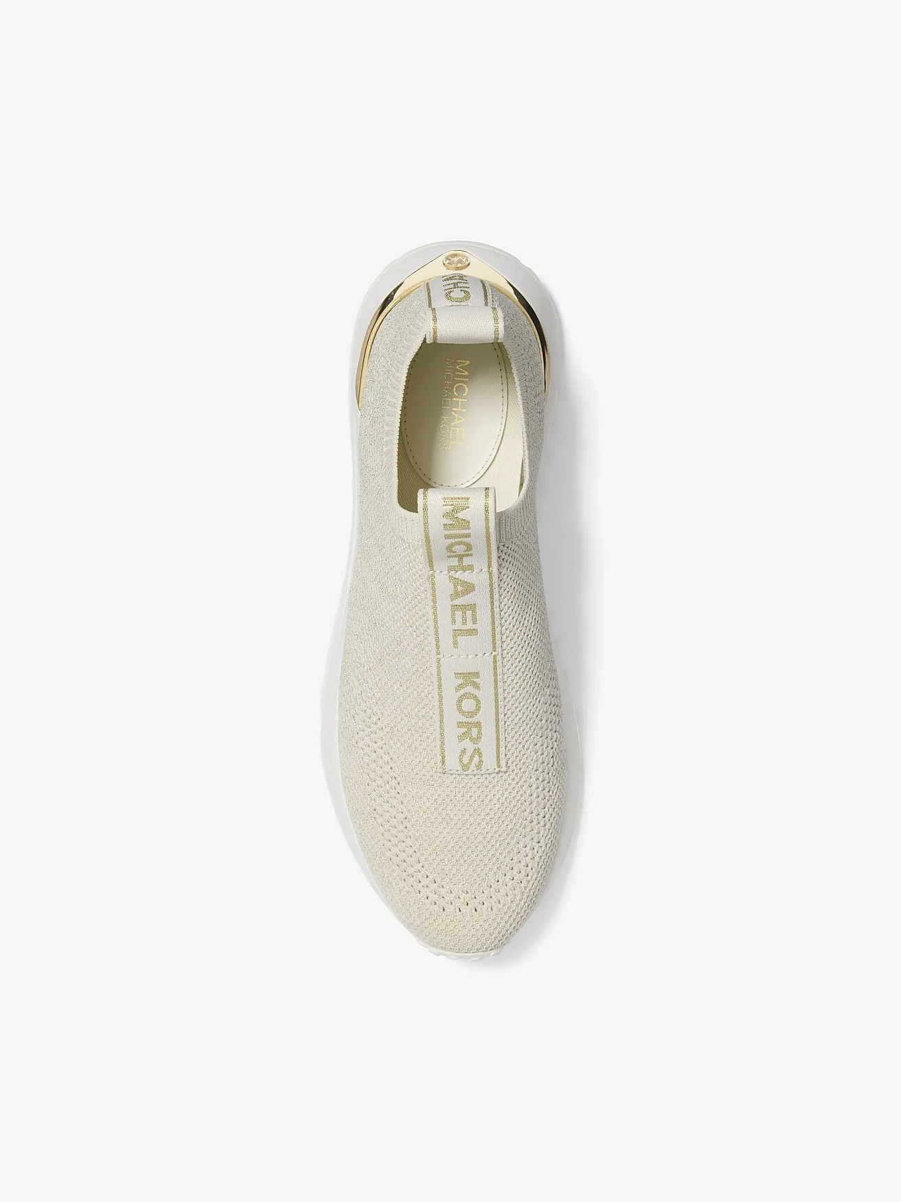 Michael Kors Bodie — кроссовки из трикотажа с металлизированным эффектом — 4