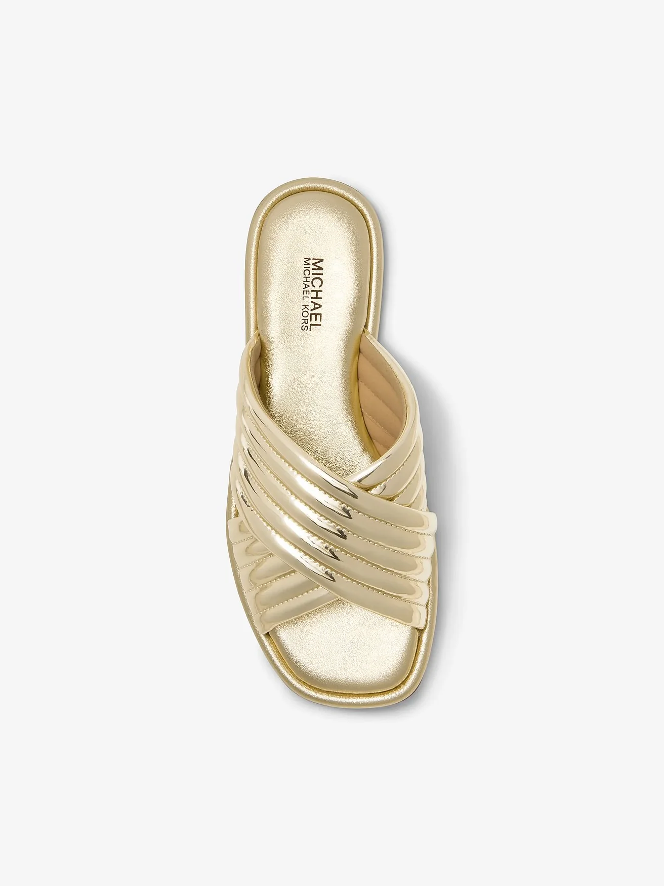 Металлизированные слайды Michael Kors Portia — 3