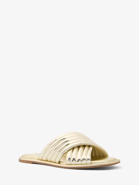 Металлизированные слайды Michael Kors Portia