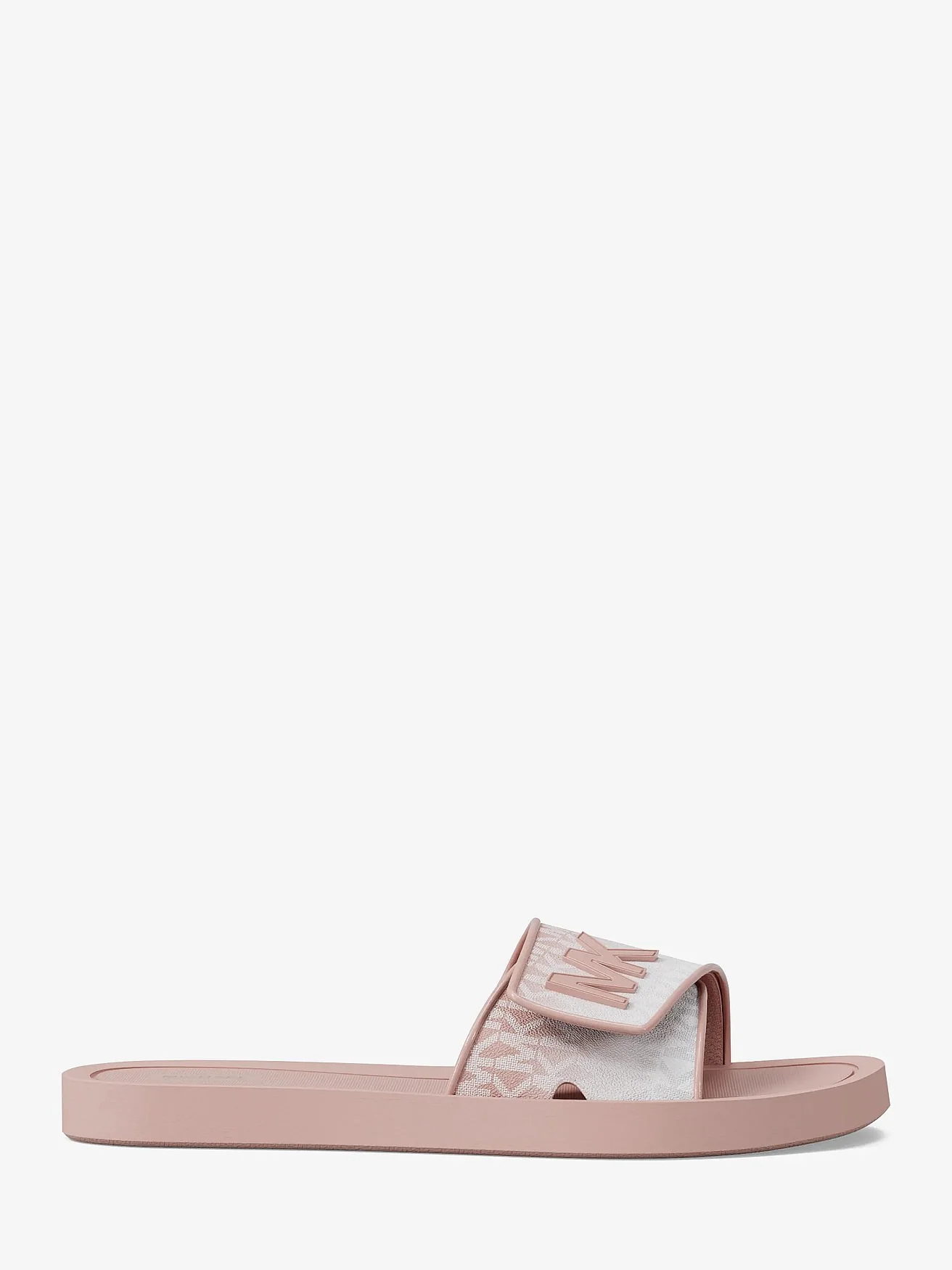 Michael Kors Palmer — шлепанцы из текстиля с фирменным принтом — 2