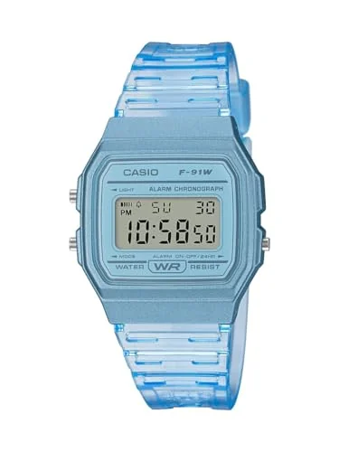 Casio F91W цифровые часы — изображение 1 из 5, оттенок разноцветный