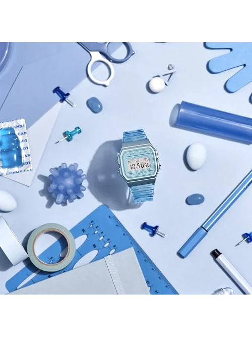 Casio F91W цифровые часы — изображение 3 из 5, оттенок разноцветный