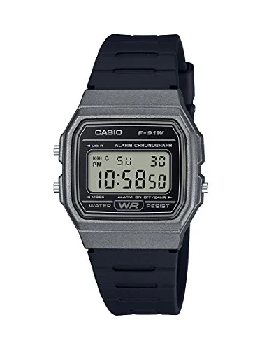 Casio F91W цифровые часы — изображение 1 из 3, оттенок разноцветный