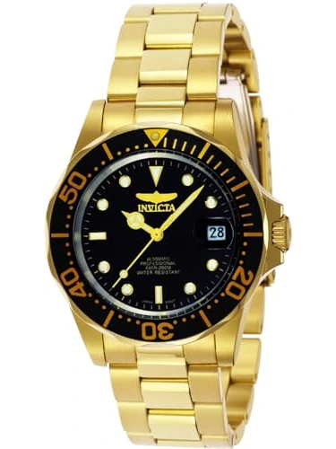 Invicta Pro Diver автоматические часы — золотистый