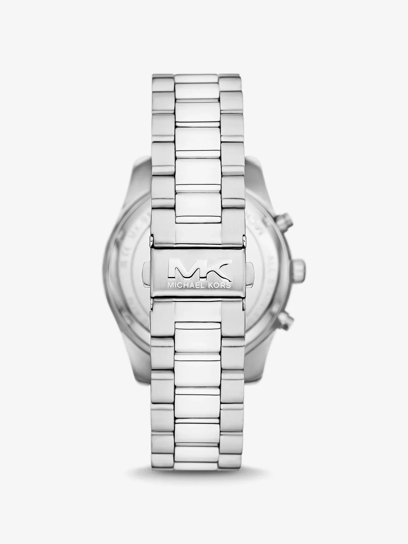 Мужские часы Michael Kors Oversized Lexington серебристого цвета — 3