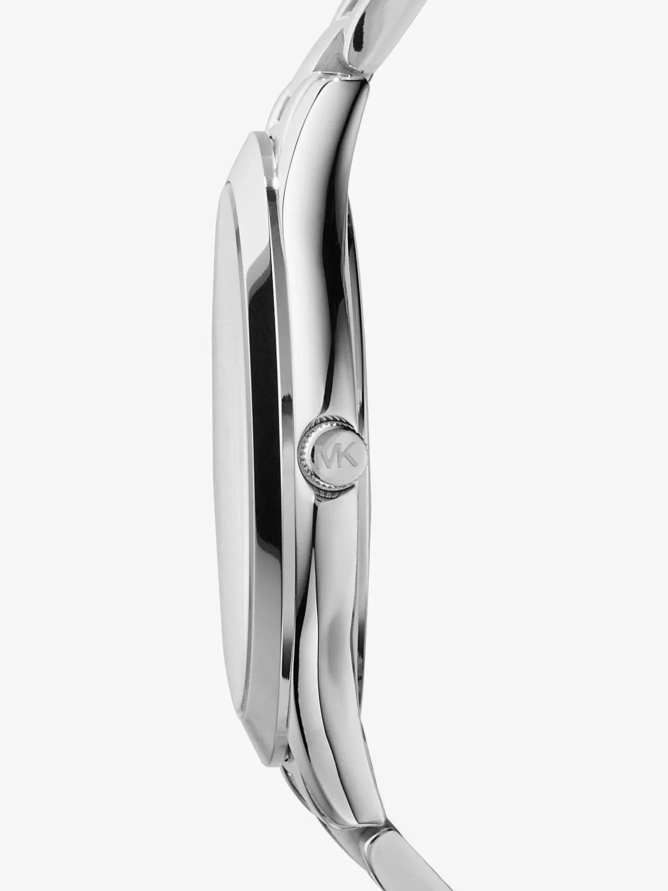 Мужские часы Michael Kors Slim Runway серебристого цвета — 2