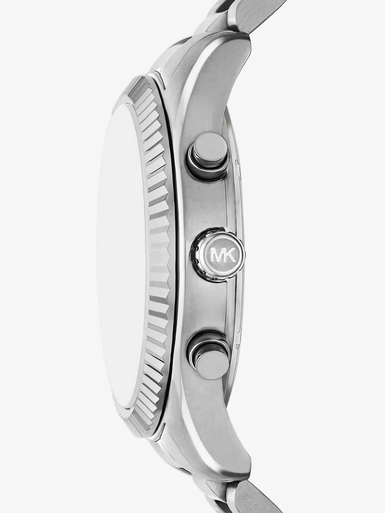 Часы Michael Kors Oversized Lexington серебристого тона — 2