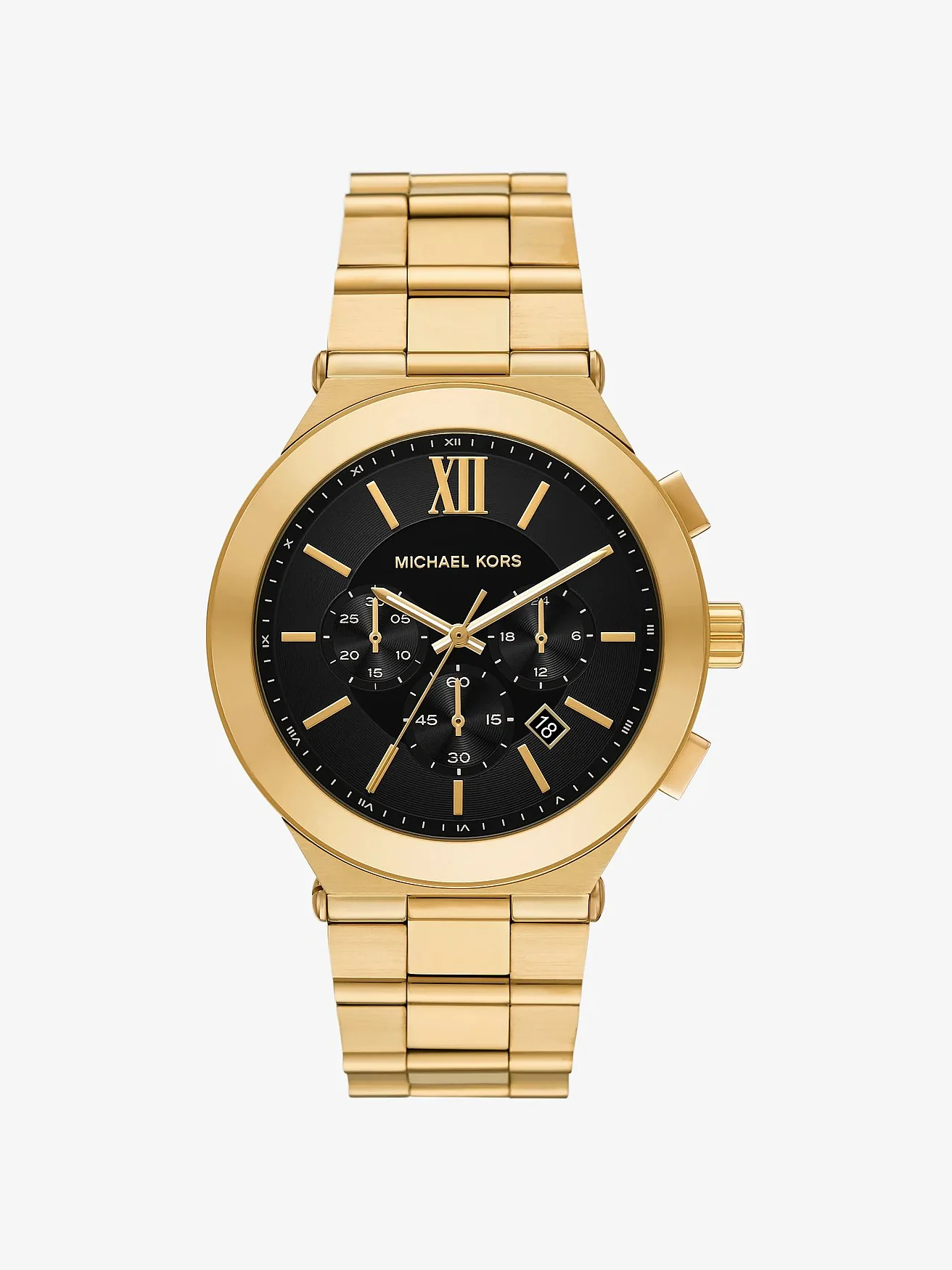 Michael Kors Oversized Billie — мужские часы золотистого тона — 1
