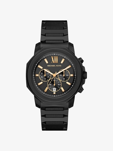 Часы Michael Kors Oversized Prescott чёрного тона