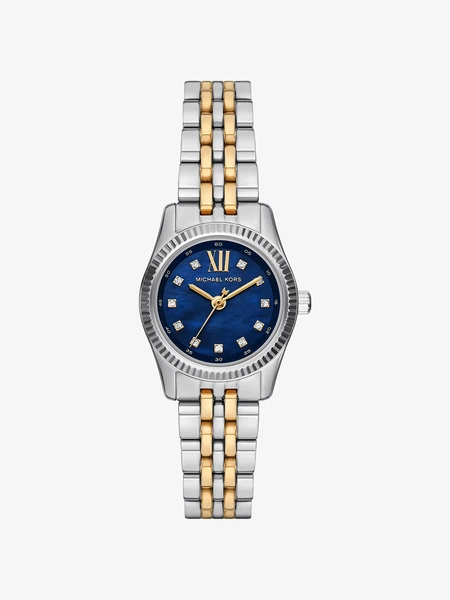 Часы Michael Kors Mini Lexington с паве, двухцветные