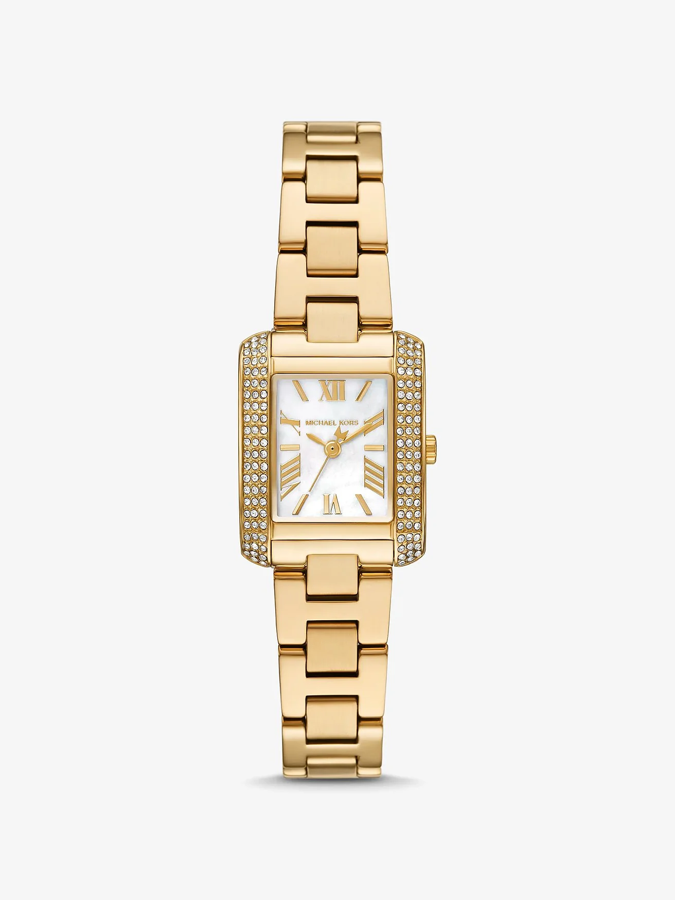 Часы Michael Kors Mini Emery Pavé золотистые — 1