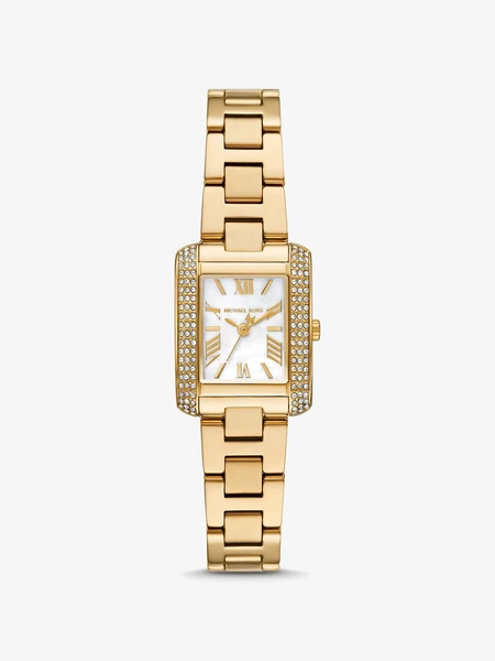 Часы Michael Kors Mini Emery Pavé золотистые