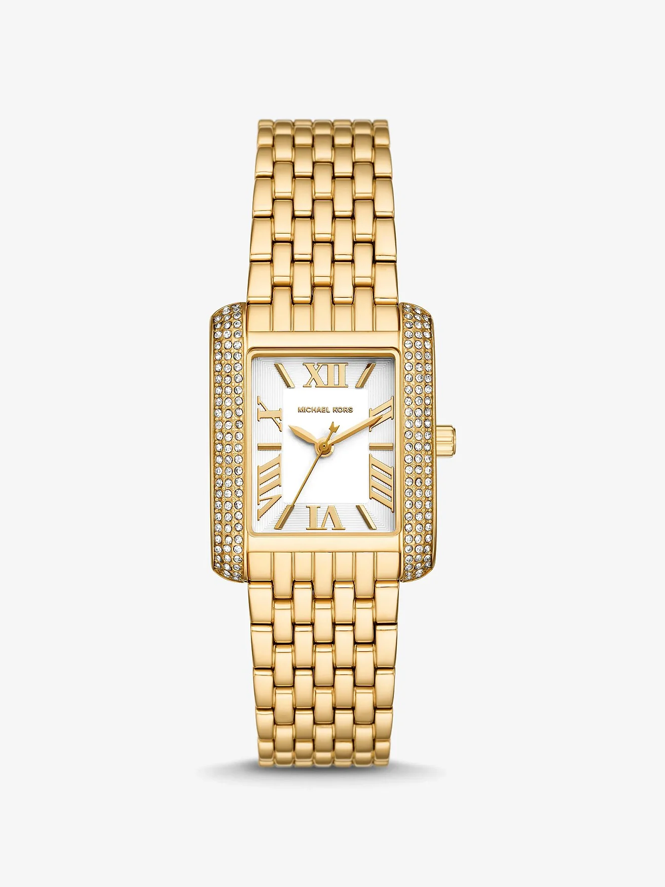 Часы Michael Kors Petite Emery Pavé золотистого тона — 1