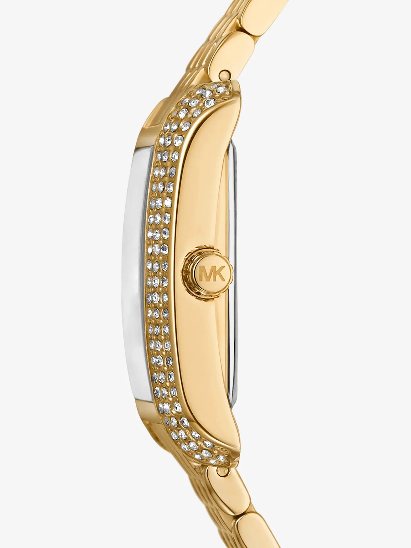 Часы Michael Kors Petite Emery Pavé золотистого тона — 2