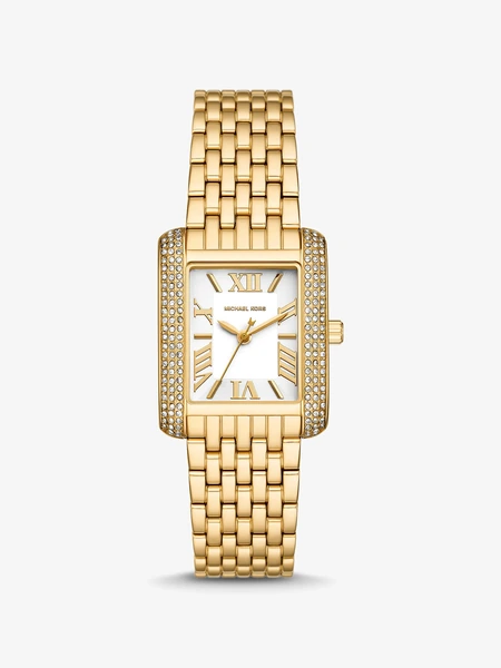 Часы Michael Kors Petite Emery Pavé золотистого тона