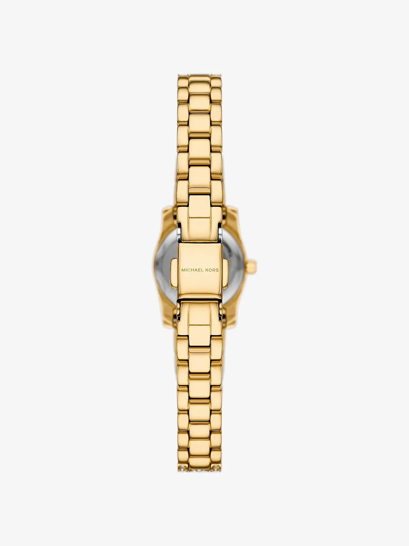 Часы Michael Kors Micro Lexington с паве, золотистые — 3