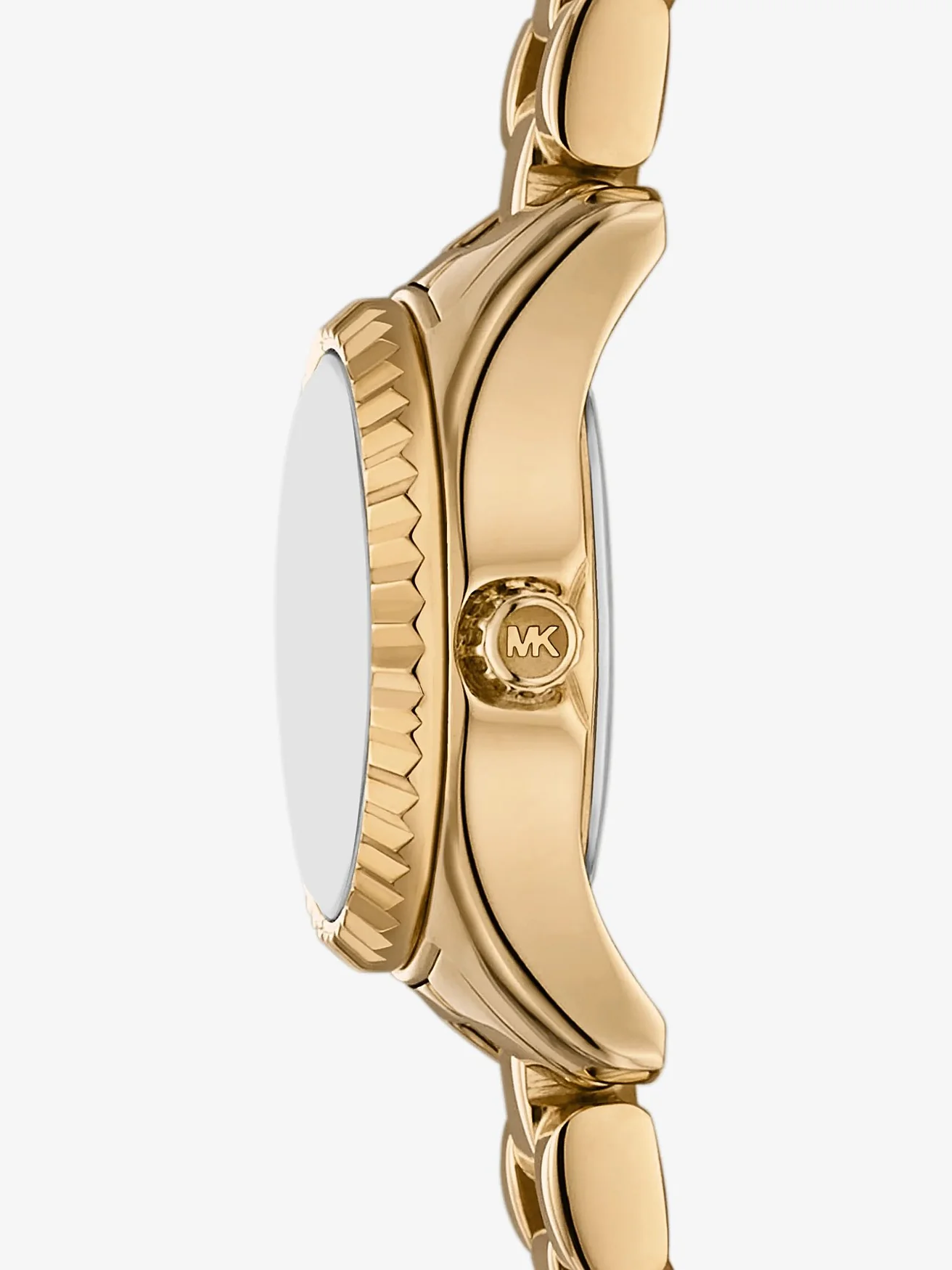 Часы Michael Kors Mini Lexington с паве, золотистые — 2