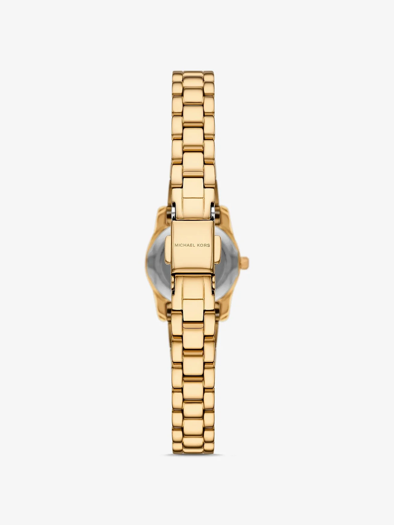 Часы Michael Kors Mini Lexington с паве, золотистые — 3